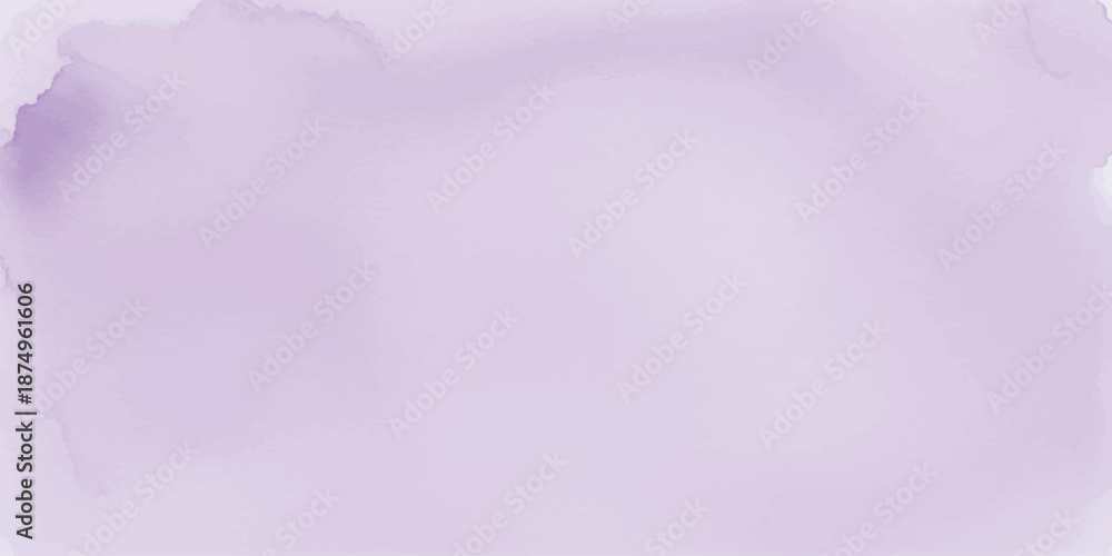 Obraz premium Soft Purple and Pink Watercolor Bleed Texture with Vibrant Violet Edges for Artistic Design Projects