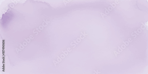 Soft Purple and Pink Watercolor Bleed Texture with Vibrant Violet Edges for Artistic Design Projects