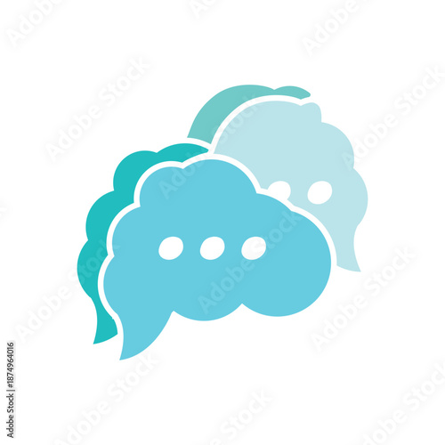 Vibrant colours depict expressive thought and digital communication, fostering worldwide interaction, online chat, customer support, and message assistance feedback discussion