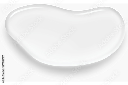 transparent water drop