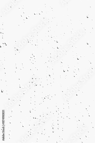 drops of rain water sprits splash and scattered