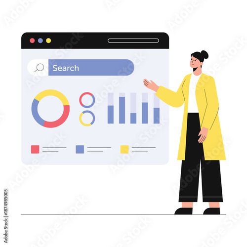 Keywords Research Vector Illustration EPS 10 File