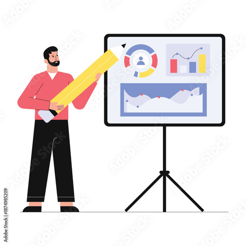 Web Traffic Vector Illustration EPS 10 File