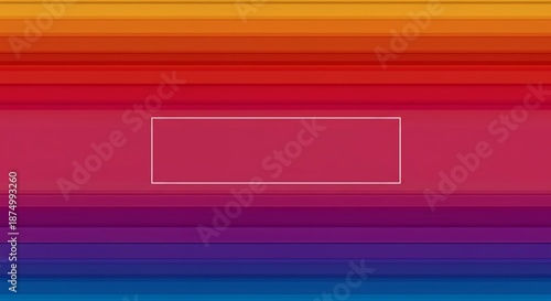 An abstract colorful spectrum featuring a noticeable, clean blank space in the middle, symbolizing potential, absence, or future data placement, digital, design, background
