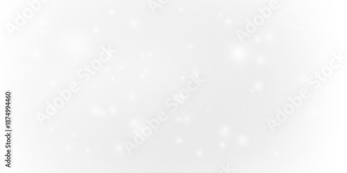Canvas Print Bright white dust spreads gracefully, leaving a shimmering trail of glowing particles