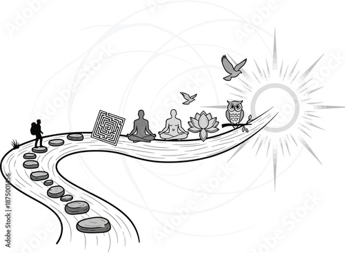 meditation path to inner peace and harmony