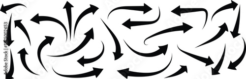  Arrow icon  Arrow icon set, arrow icon vector  black curve arrow icon Set of go back arrows vector icons. 