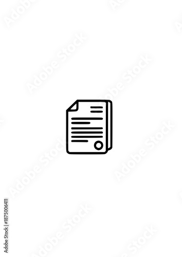 Finance and Payment Monoline Icon Set – Flat Outline Vector UI Icons