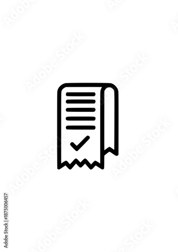 Finance and Payment Monoline Icon Set – Flat Outline Vector UI Icons