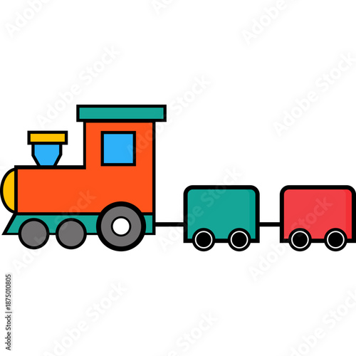 Cute Handdrawn Kid Toys Decoration