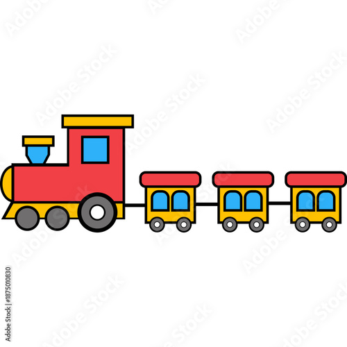 Cute Handdrawn Kid Toys Decoration