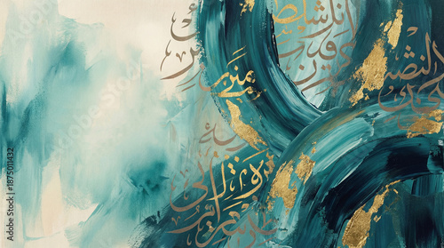 Islamic Calligraphy Abstrac...