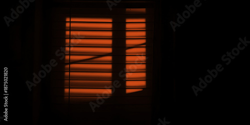 Minimalist Shadow Warm Light Background