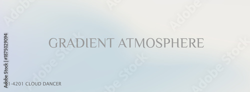 Modern gradient palette where blue melt meets white haze in cloud-like flow. A smooth gradient background shaped by blue tones and soft white cloud drift.