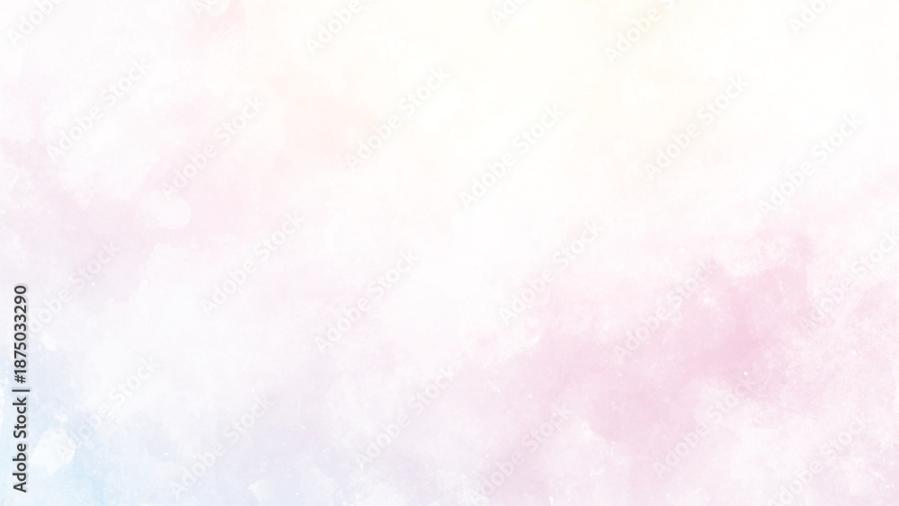Fototapeta premium Pink watercolor background