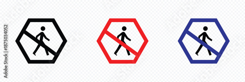 Pedestrian Crossing Vector Illustration Symbol Icon Design. Zebra Crossing Pictogram. Black Silhouette. Walking person silhouette vector icon. crossing sign infographics website design, logo, app, UI