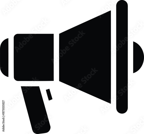 Loudspeaker Icon for Marketing and Announcement Uses