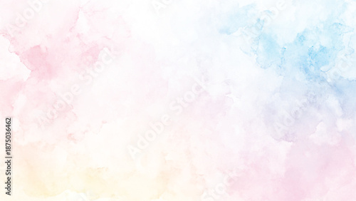 Pink watercolor background, color splashing, Watercolor abstract wet hand drawn for wallpaper, card greeting, poster, design, cover, invitation. Vector
