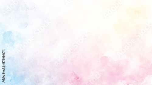 Pink watercolor background, color splashing, Watercolor abstract wet hand drawn for wallpaper, card greeting, poster, design, cover, invitation. Vector