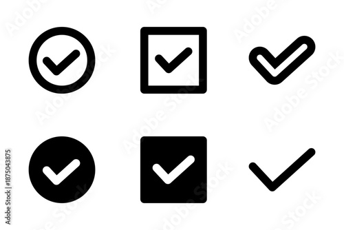 アンケート用チェックアイコン