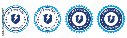 Over voltage protection certified safety badge