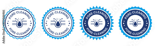 Pore cleaning skincare deep cleanse badge