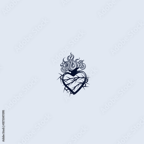 THESE HIGH QUALITY SACRED HEART JESUS VECTOR FOR USING VARIOUS TYPES OF DESIGN WORKS LIKE T-SHIRT, LOGO, TATTOO AND HOME WALL DESIGN