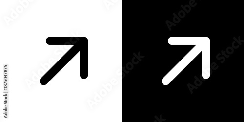 斜め右上・外部リンクの矢印アイコン（ベクター）