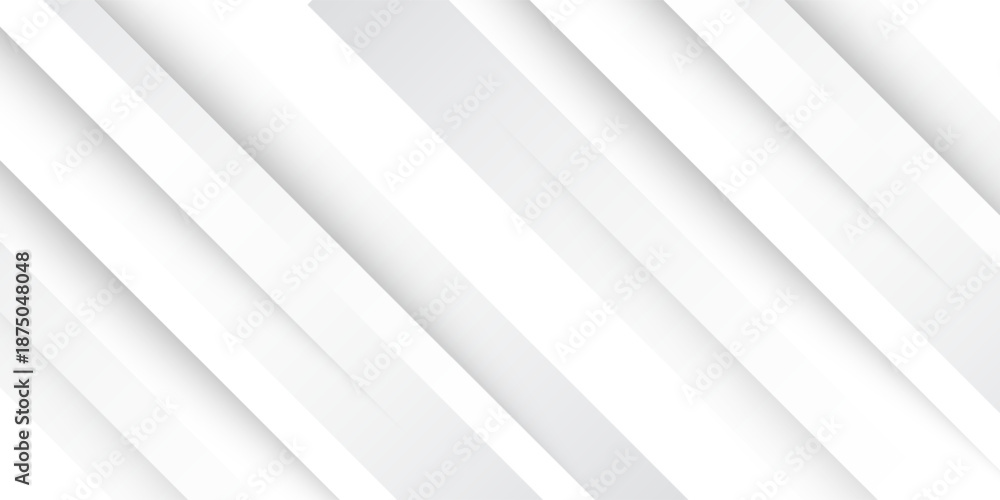 Fototapeta premium Modern simple white abstract background. eps10