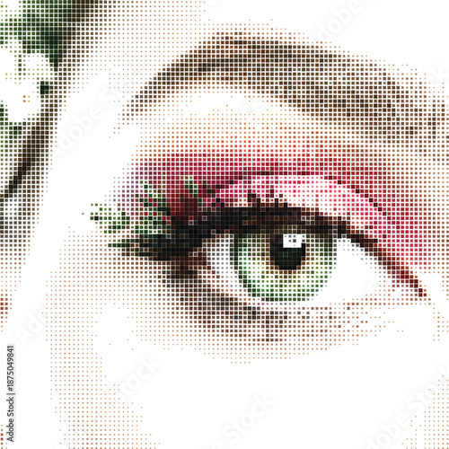 Close Up Of Woman's Eye