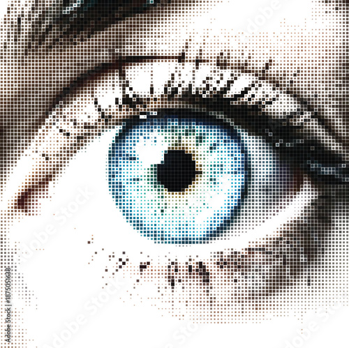 Human Eye Close Up Detail