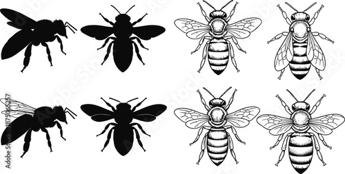 Comprehensive set of gardening and agriculture line icons vector illustration featuring farming tools plants and nature symbols perfect for spring projects and ecological designs.