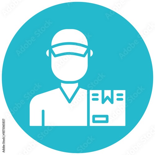 Delivery Man Icon