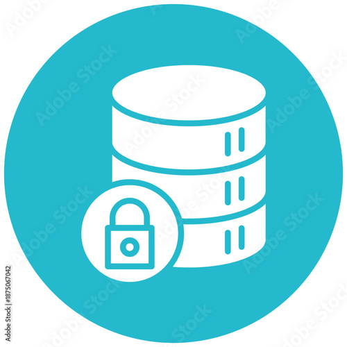 Database Lock Icon