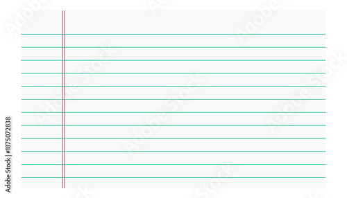Obraz na plátne Legal pad and ruled notebook paper