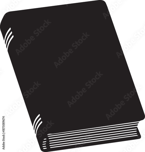 Closed black book
