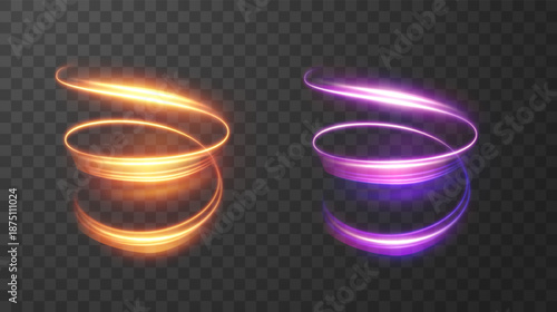 Shiny spirals composed of shimmering light trails, fireworks, and gold confetti vibe. For holiday marketing campaigns (New Year, Christmas), wedding invitation suites, anniversary announcements