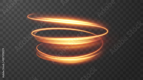 Golden spiral composed of shimmering golden light trails, fireworks, and gold confetti vibe. For holiday marketing campaigns (New Year, Christmas), wedding invitation suites, anniversary announcements