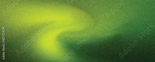 Abstract chartreuse lime green background. Ombre gradient colors. Bright and vibrant electric neon acid light shades. Grunge vector with grainy noise.
