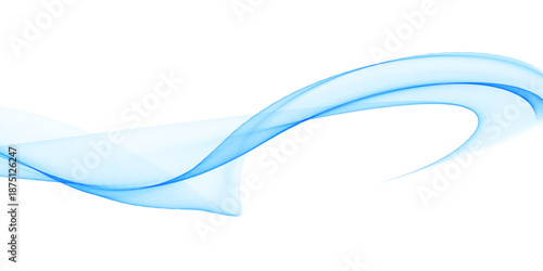 Abstract blue wave background featuring a flowing vector design with curved lines and halftone patterns for a professional business technology wallpaper