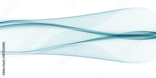 Elegant flowing blue wave abstract background for modern web design, corporate presentations, digital marketing, and professional branding materials