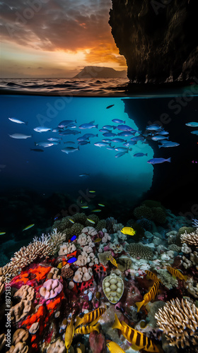 Ocean Split-View Collection: Above & Below