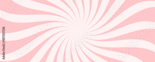 PrintAbstract spiral sweet pink candy background vector design.