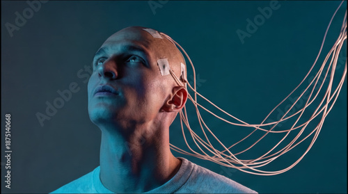 Mind control tech, sparking head electrodes