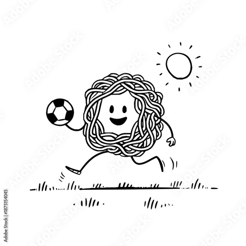 What does the absence of light represent in a completely dark, empty visual concept?