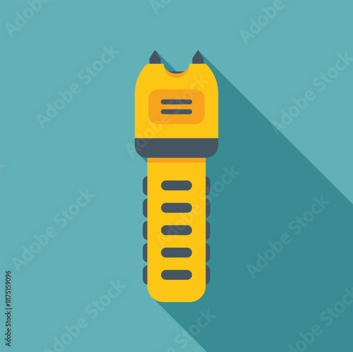 Stun device vector illustration icon for self defense and security concepts