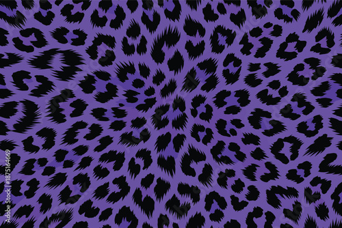 Abstract African leopard pattern print on animal fur skin texture background