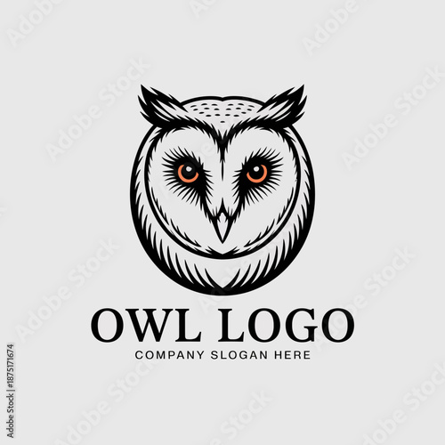 An owl logo design embodies wisdom, intelligence, and nocturnal beauty, making it a perfect emblem for educational or creative companies seeking a distinctive and memorable identity.