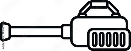 Garden leaf blower equipment for yard work clearing fallen leaves