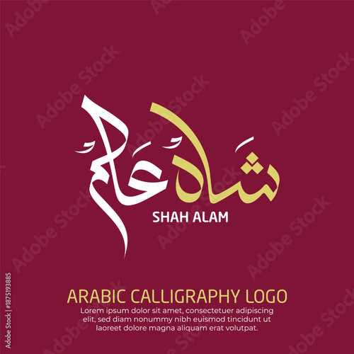 Digital Arabic Calligraphy Logo Design 